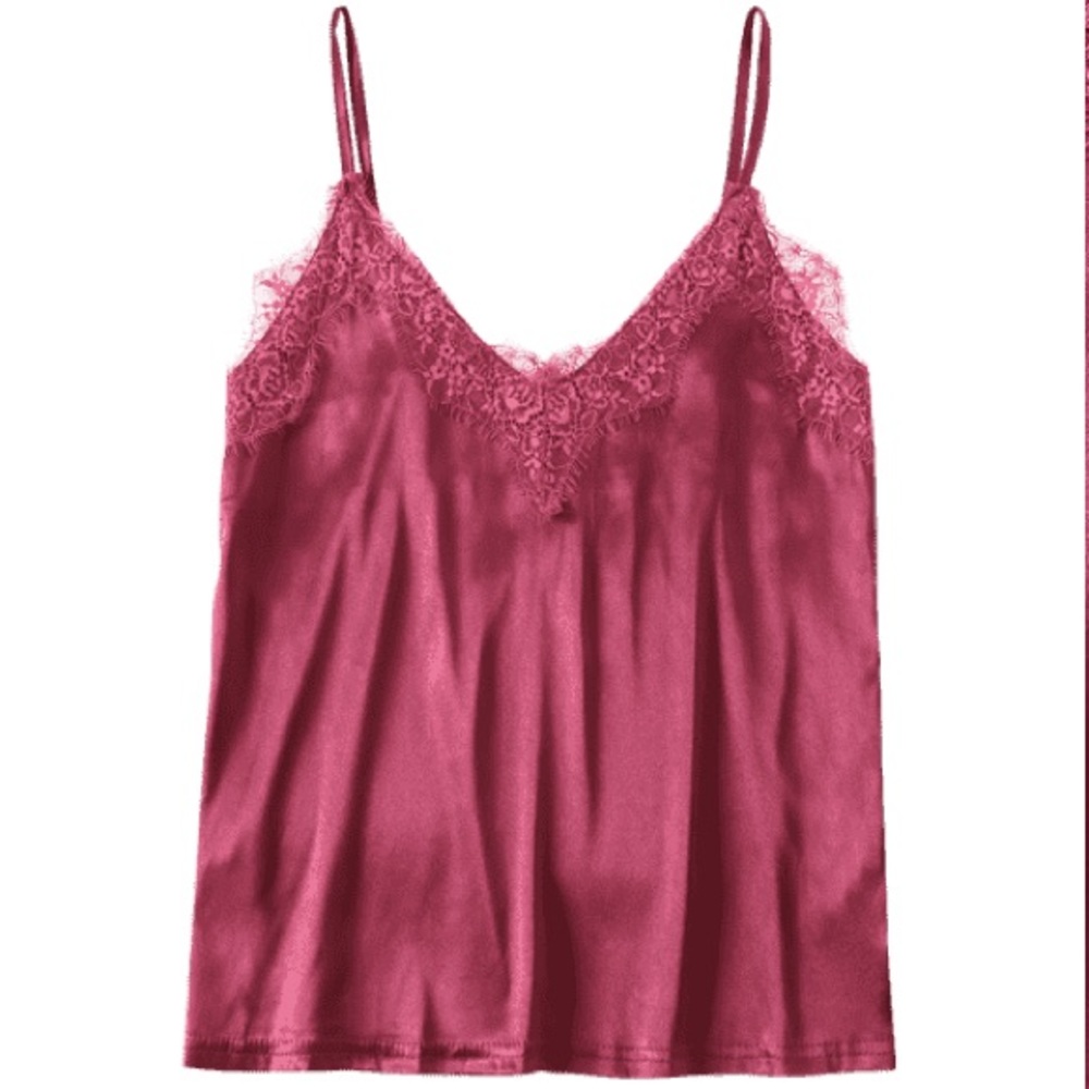 Zaful Satin Tank Top